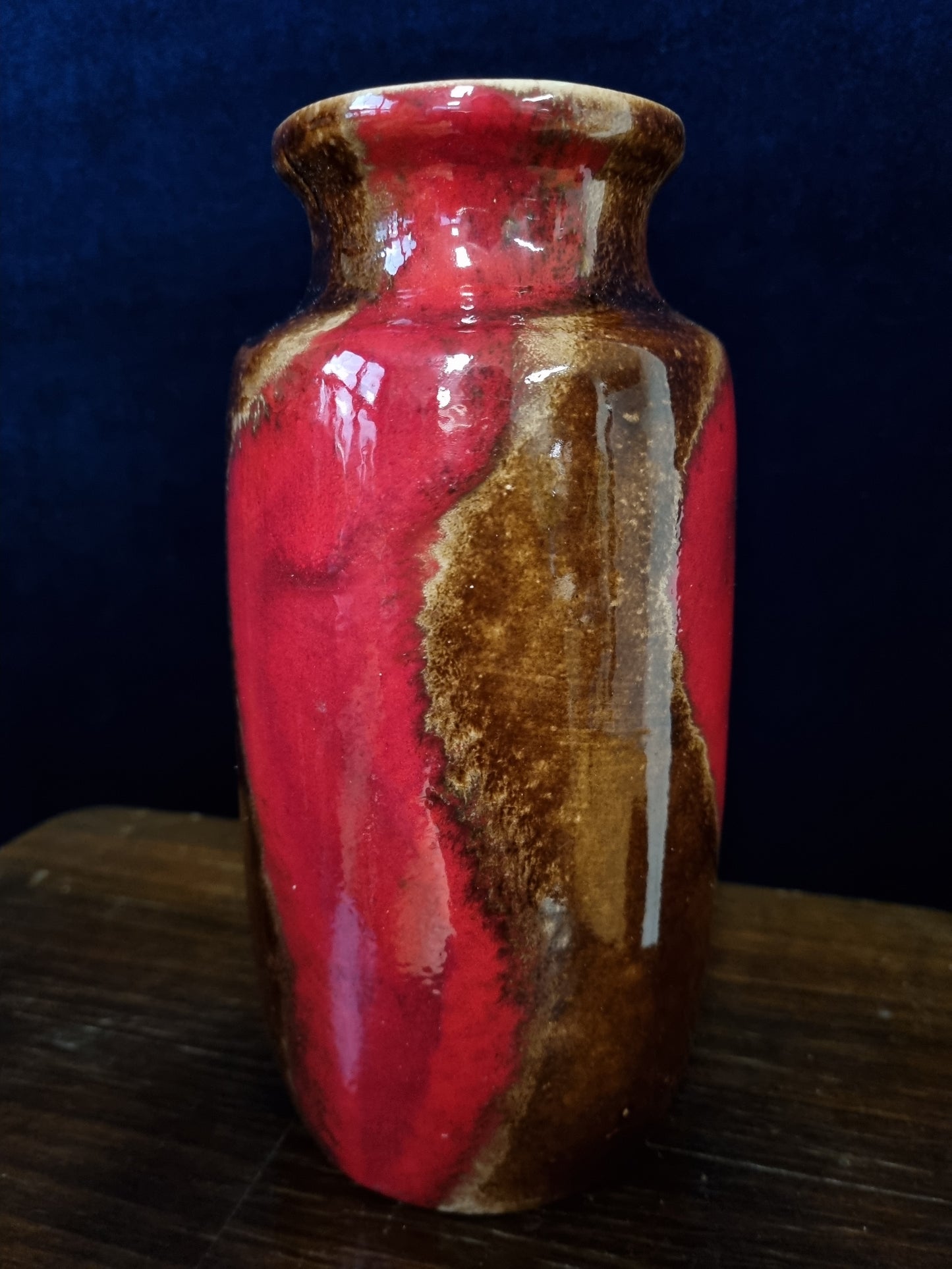 Vintage Westdeutsche Vase 'Lava'