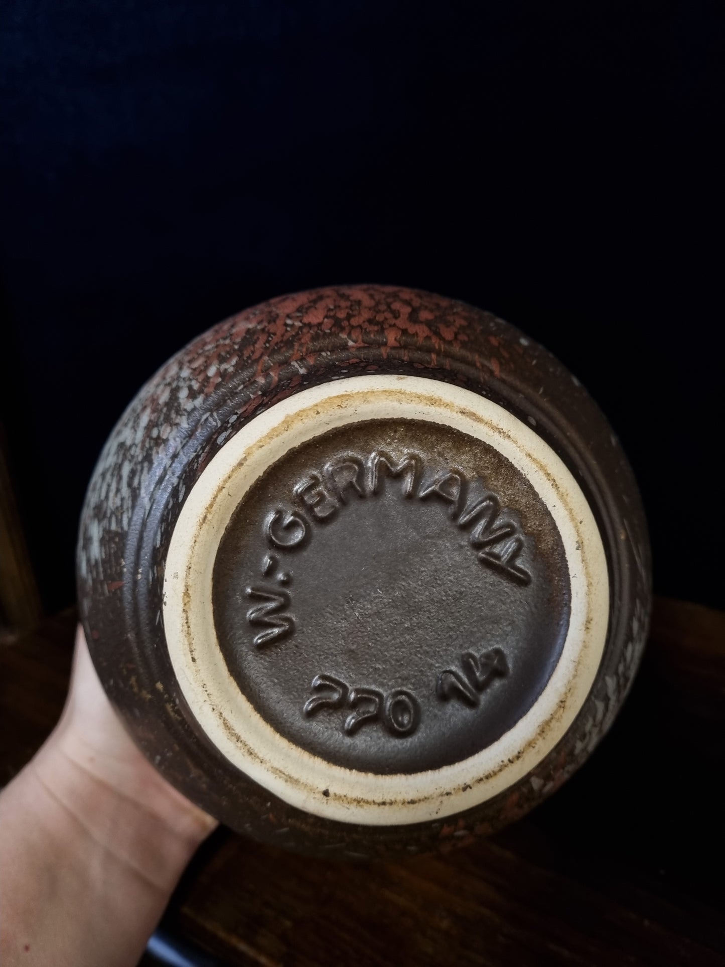 Vintage West Germany Vase ' Greek'