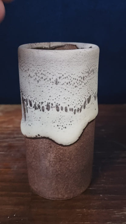 Vintage Vase 'Choco Foam'