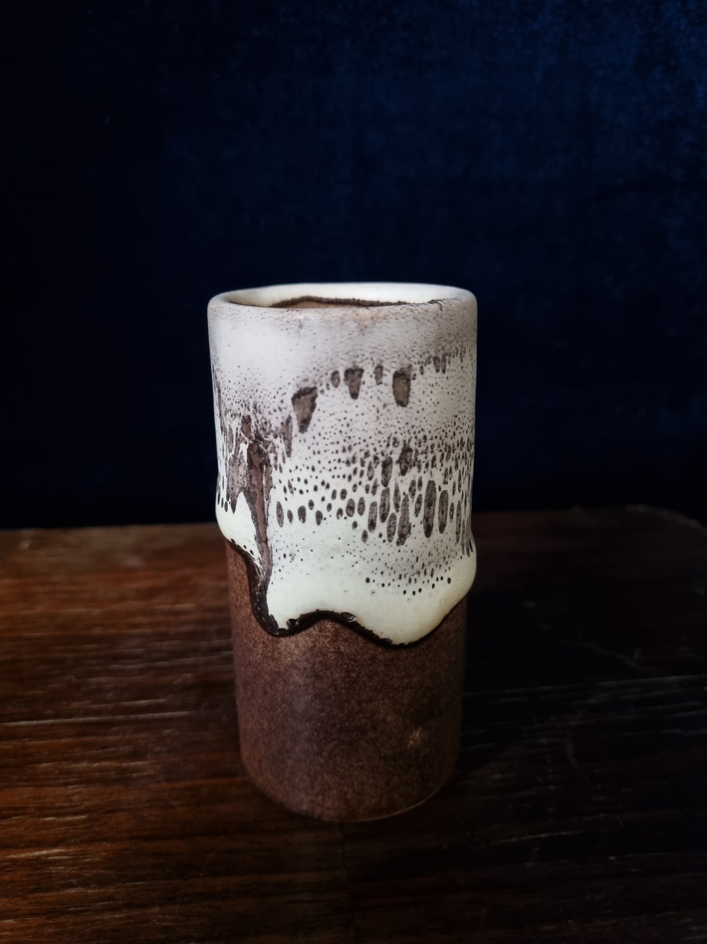 Vintage Vase 'Choco Foam'